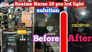 Realme Narzo 20 Pro  Display light problem realme 6 lcd light solution