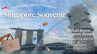 Singapore Local Brands Perfect for Souvenirs & Memories | Memorable Services to Check Out🪡