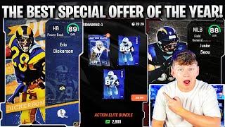 THE BEST SPECIAL OFFER OF THE YEAR! 75% OFF ACTION ELITE BUNDLE! LEGENDS DICKERSON, SEAU, AND OGDEN!