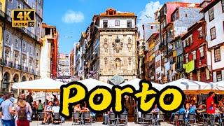 Porto, Europe's most fascinating city, the city of souls，walking tours 4K