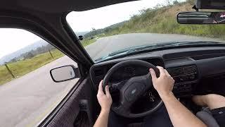 FORD ESCORT XR3 1988 | TEST DRIVE ONBOARD POV GOPRO