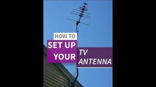 TV Antennas: How to Set Up & Get Free Local Channels #shorts