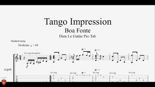 Tango Impression - Guitar Lesson + TAB