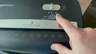 3 years Later, Amazon Basics Paper Shredder Review