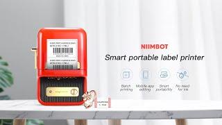 Niimbot fashion protable label printer B21 operation