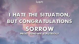 sorrow - i hate the situation, but congratulations prod. sundwn & autrioly (Lryics) | Luem