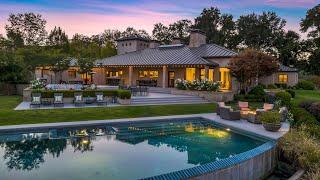 This $8,950,000 Exquisite home in Glen Ellen embraces every aspect of design & function & relaxation