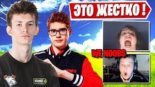 BENJYFISHY, MONGRAAL ПОПАЛИСЬ ПРОТИВ ДУО TOOSE И JAMSIDE В ФОРТНАЙТ! 7SSK7, A1VERTV, LORU77, AHS