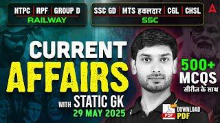 Current Affairs Today | 29 May Current Affairs 2025 | Daily Current Affairs By Ashutosh Sir