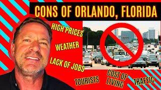 CONS of living in Orlando, Florida | Part 1