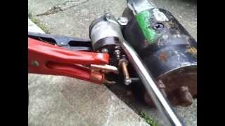 How To Test A Car Starter With A Screwdriver And Jumper Cables!