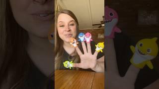 Baby Shark Finger Family Fun #kidssongs #kidslearning