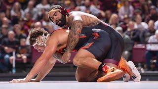 Gable Steveson Wins First Match Back at Maturi Pavilion