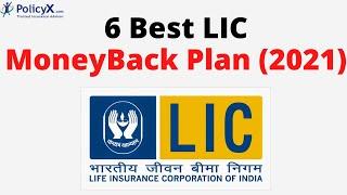 6 Best LIC Money Back Policy in 2021 | Insurance Plans | PolicyX