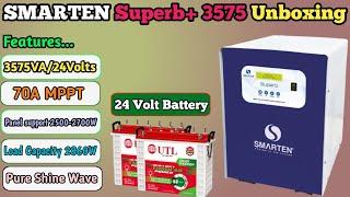 Smarten Superb 3575 | Best 24v MPPT Solar Inverter | Smarten Inverter | Smarten Superb+ 3575