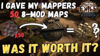 [PoE 3.25] I Gave My Kingsmarch Mappers 50x 8-mod maps -- Loot Showcase & Discussion