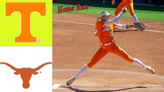 Tennessee  vs Texas  | Jun 2, 2025 | Women's College World Series Today