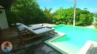 NOKU Maldives  Beach Villa with POOL  | Maldives Arena | HD Room TOUR