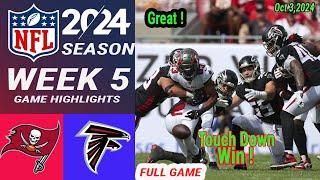 Buccaneers vs Falcons [WEEK 5] Full Game Highlights | Oct 3, 2024 | NFL Today | NFL HIGHLIGHTS