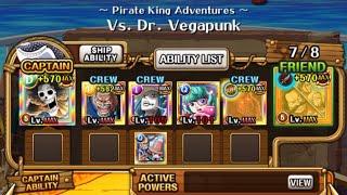 [OPTC] PKA vs. Dr. Vegapunk - Level 300 proof team (4 extra drops)