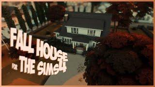 Осенний американский дом [Строительство The Sims 4] - American fall house - SpeedBuild