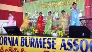 Burmese famous song ( Hmone Shwe Yee ) with traditional Bur