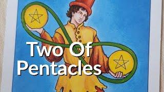 Twin Flames - Learn Tarot Series  Two Of Pentacles