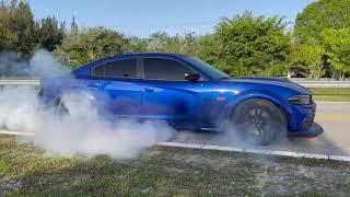 Charger Scatpack Widebody Insane Burnout!!!