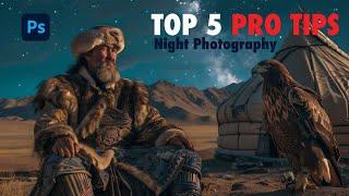 Top 5 Pro Tips For Stunning Night Photography: Master Photoshop Techniques (2024) | Tom Haberman