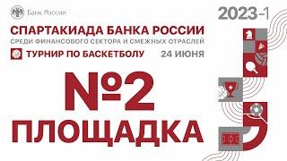 Спартакиада Банка России. Турнир по баскетболу 2023-1 - Площадка 2