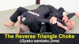 How to do the Reverse/Inverted Triangle Choke in BJJ, Judo and No Gi Grappling (Gyaku-Sankaku Jime)