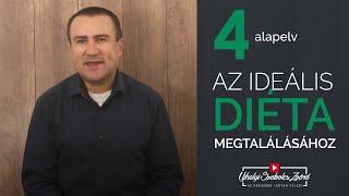 4 alapelv, az Ideális diéta megtalálásához