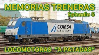 Reportaje de TRENES FERROCARRIL Español LOCOMOTORAS Renfe Takargo Comsa train vlog Memorias Ep.05