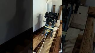 How to move heavy things up the stairs