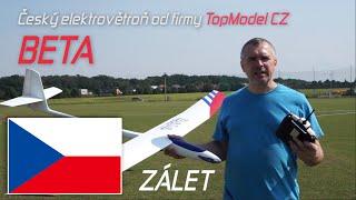 Český elektrovětroň Beta od TopModel CZ - Zálet