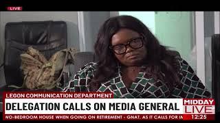 Legon Communication Department: Delegation Calls On Media General