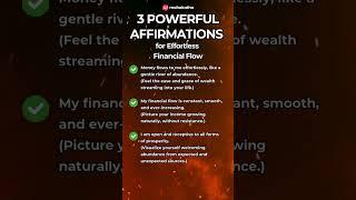 3 Affirmations for Effortless Financial Flow