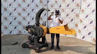 JF 40 MAX Original chaff Cutting demonstration with Vidhata diesel engine ️ 1800-309-3852