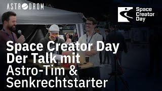 Space Creator Day 2022 – Talk mit Tim (Astro-Tim) und Mo (Senkrechtstarter)