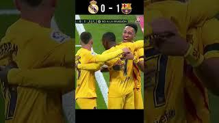 Real Madrid vs Barcelona 2022 LALIGA Highlights#football #youtube #shorts