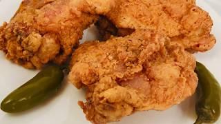 The Best Crispy Fried Chicken   ⎮Pollo Frito #VirtualKitchenwithLaura