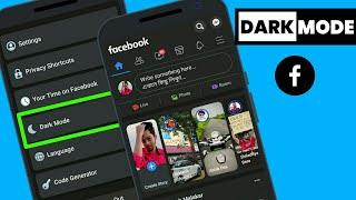 How To Get Dark Mode On Facebook 2023 | How To Enable Facebook Dark Mode Android | Fb Dark Mode