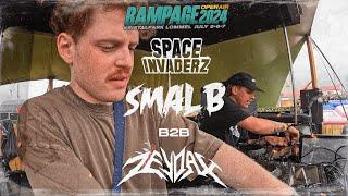 SMAL B b2b ZEYDAX LIVE @ SPACE INVADERZ x RAMPAGE OPEN AIR 2024