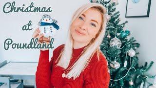 POUNDLAND CHRISTMAS HAUL 2020 | CHRISTMAS DECOR AND CRAFTS | ellie polly