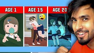 I BECAME A PAPA KI PARI IN 100 YEARS LIFE SIMULATOR - TECHNO GAMERZ