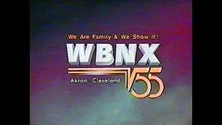 WBNX 55 Promos 3, Fall 1989