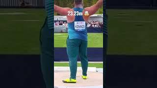 Joe Kovacs  23.23m  Diamond League Record 