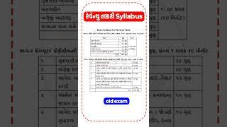Revenue Talati Syllabus 2025 | Revenue Talati Syllabus #talati #syllabus