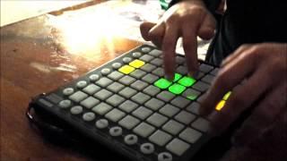 Novation Launchpad & Fl Studio - Sandro Silva & Quintino - Epic TONY HARDBOY LIVE REMIX + Light Show