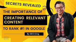 Relevant Content and SEO Content Writing for SEO Ranking: How to Create Content that Ranks in Google